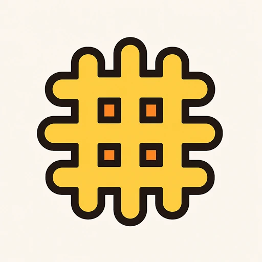 Waffling icon